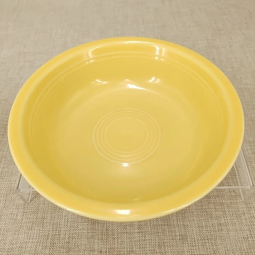 Fiesta Retired Sunflower Yellow Classic Rim Cereal Bowl 6 7/8
